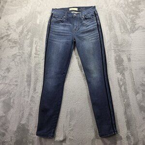 7 For All Mankind Jeans Womens 26 Ankle Skinny b(air) Authentic Stretch Denim